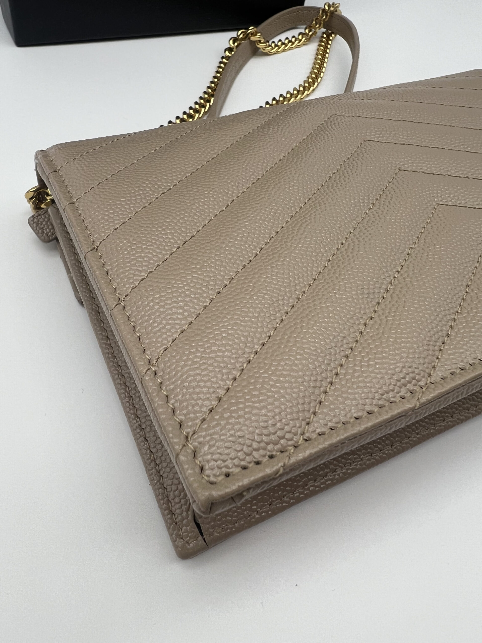 Pre-owned Saint Laurent YSL Cassandre envelope WOC 14