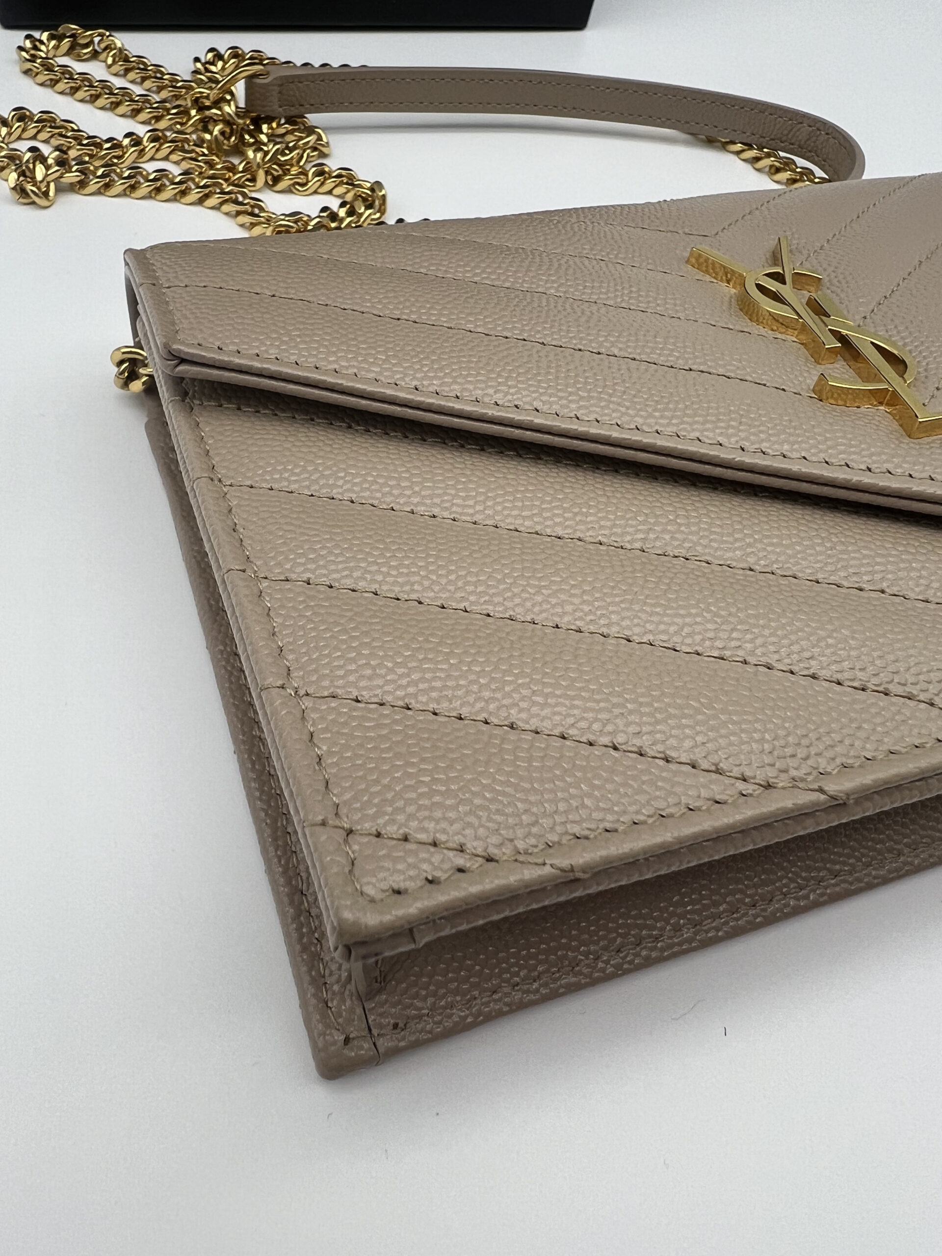 Pre-owned Saint Laurent YSL Cassandre envelope WOC 9